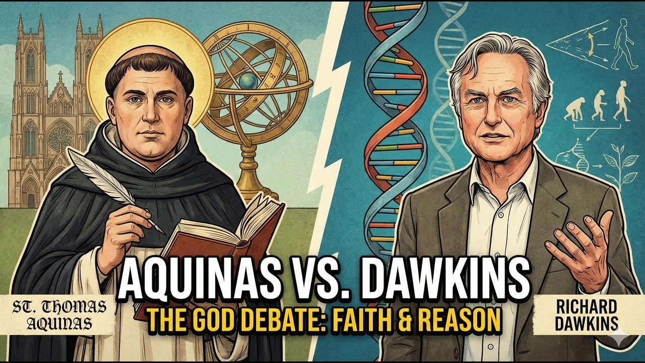 Фома Аквинский против Докинза: главная дискуссия о Боге и науке.
