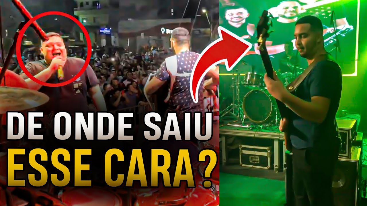 este Músico ANÔNIMO Chamou muito atenção de toda a banda SOM E LOUVOR 😳🎶