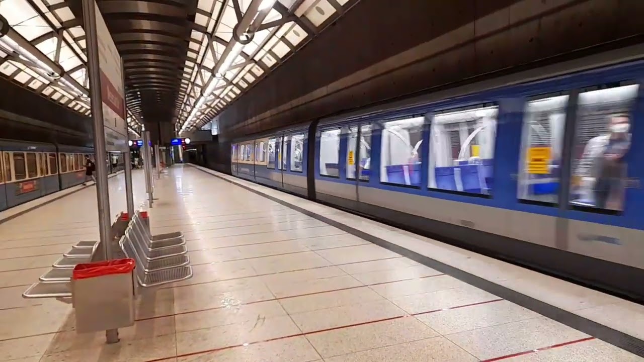 U-Bahn München: Bahnhof Messestadt Ost U2