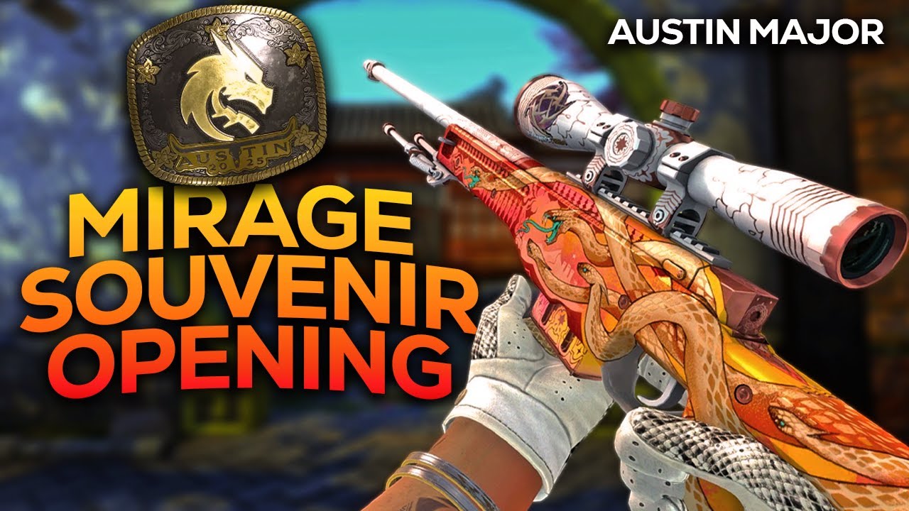 AUSTIN MAJOR MIRAGE SOUVENIR OPENING!!!