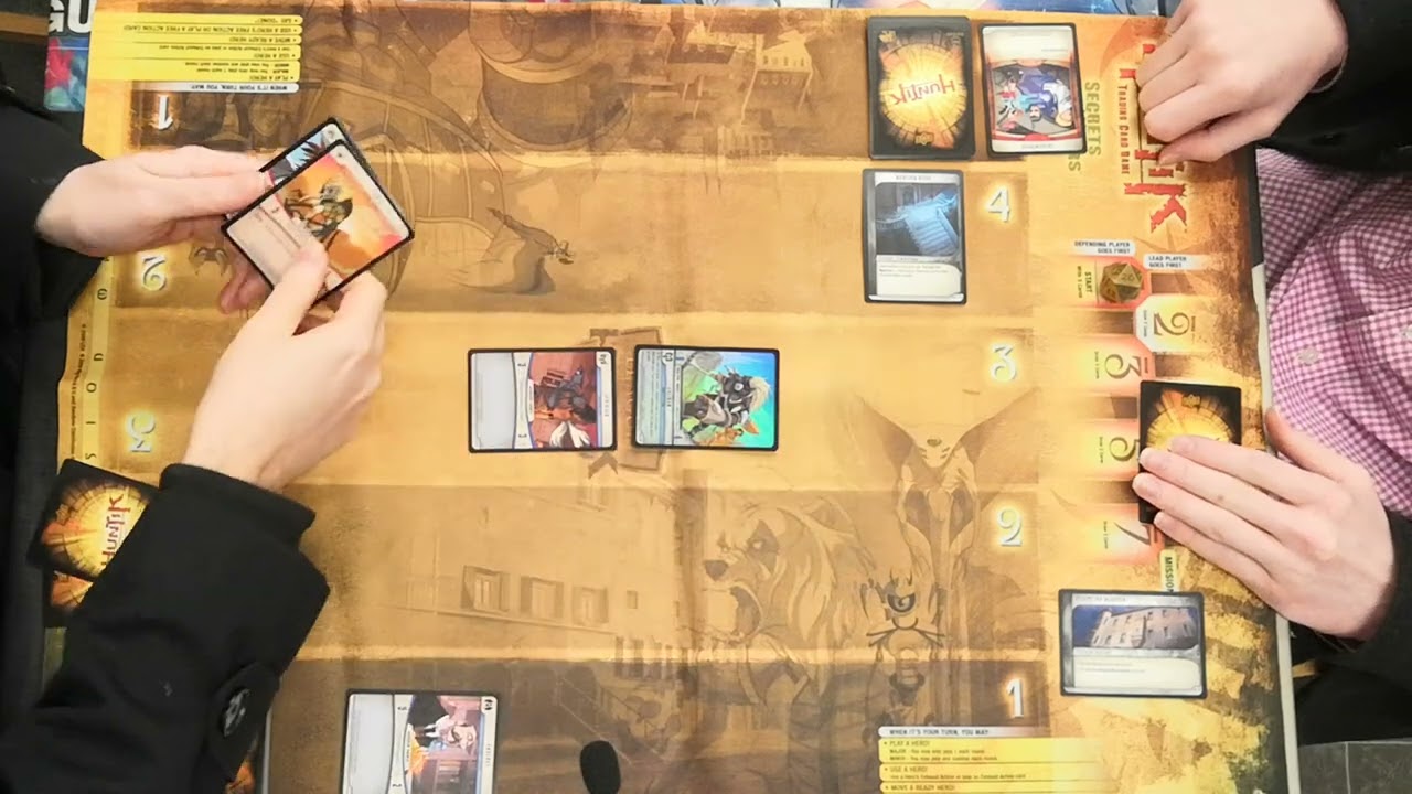 Huntik Game 1, Escape the Mansion Tutorial Level using Starter Deck - Za Grand Cat plays Edgemarquis