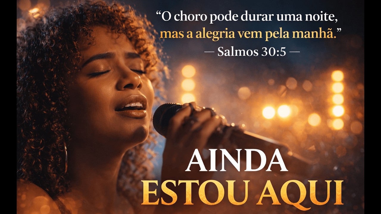 AINDA ESTOU AQUI | A Alegria Vem Pela Manhã | Música Inspirada no Salmo 30:5