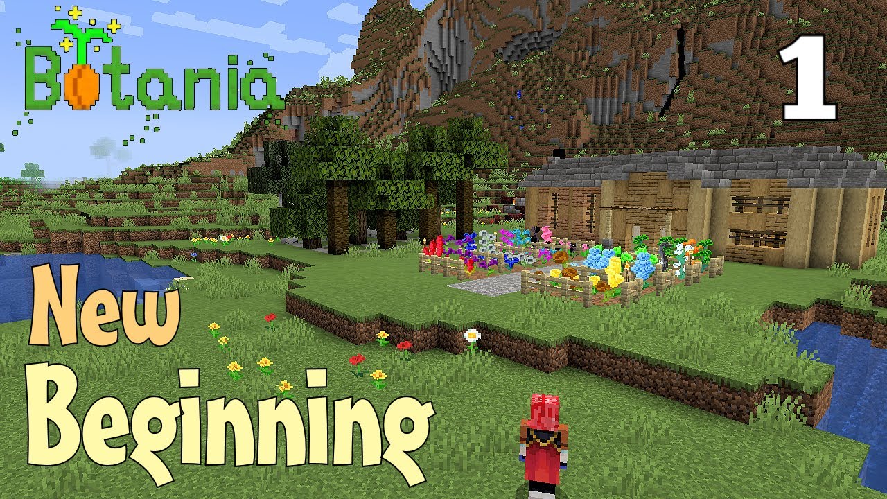 Мод BOTANIA (1.20.1) Выживание/Обучение: Новое начало