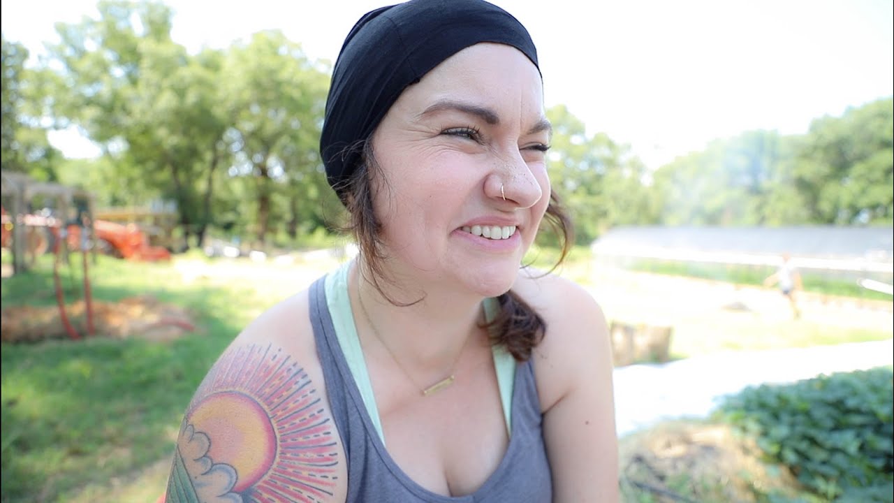 Woman Vs. Wild in the Potato Patch (My huge harvest and Embarrassing Moment) | VLOG