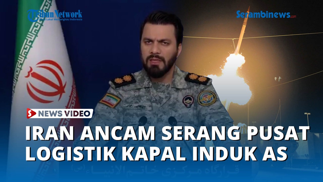 Iran Ancam Serang Pusat Logistik Kapal Induk AS di Laut Merah
