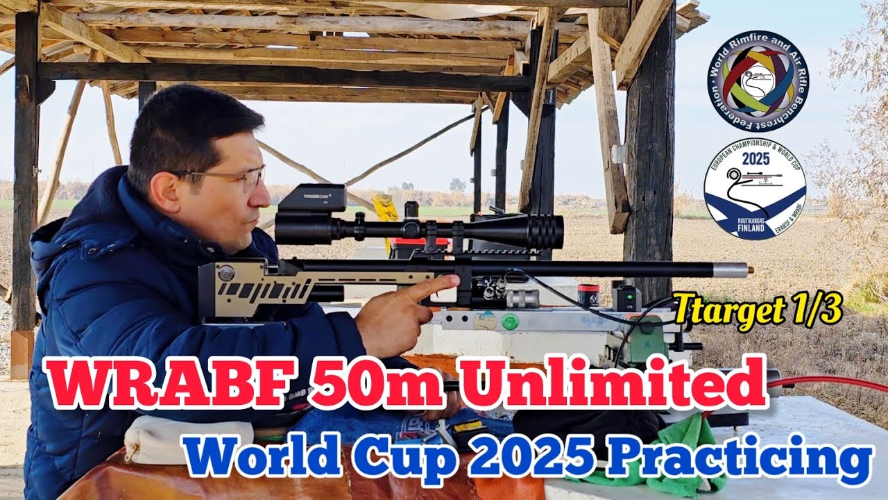 50m Benchrest RTI Prophet , World Cup 2025 Finland Practice routine, T1