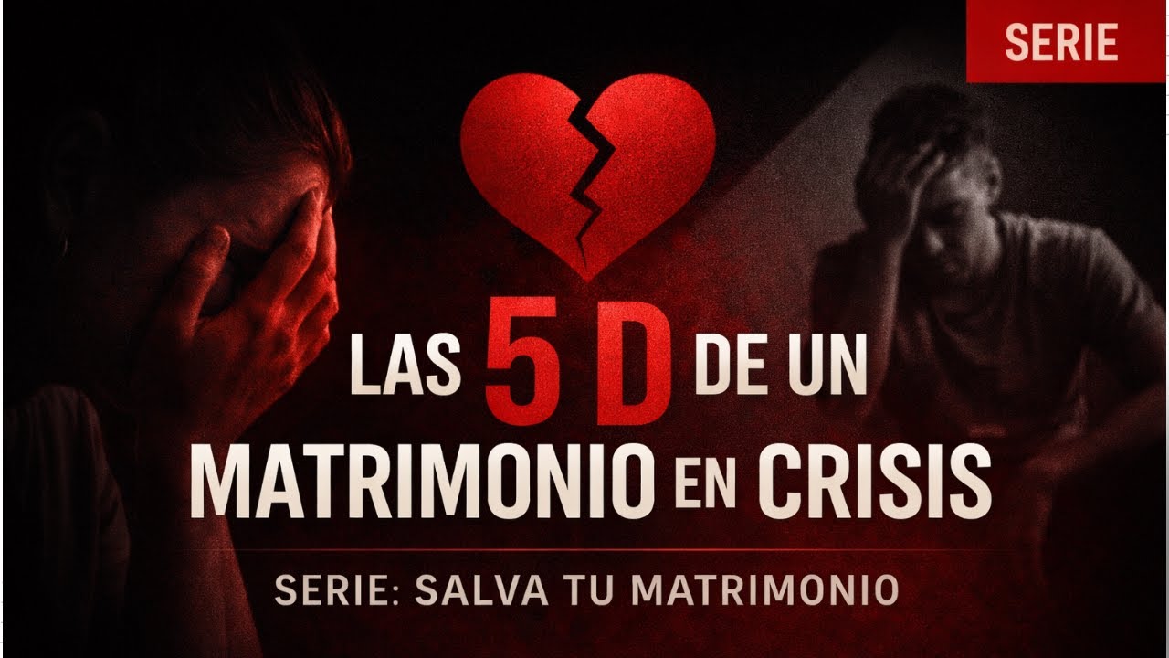 SALVA TU MATRIMONIO / LAS 5 D DE UN MATRIMONIO EN CRISIS /“¿AÚN TE ELIGE O SÓLO TE SOPORTA?”