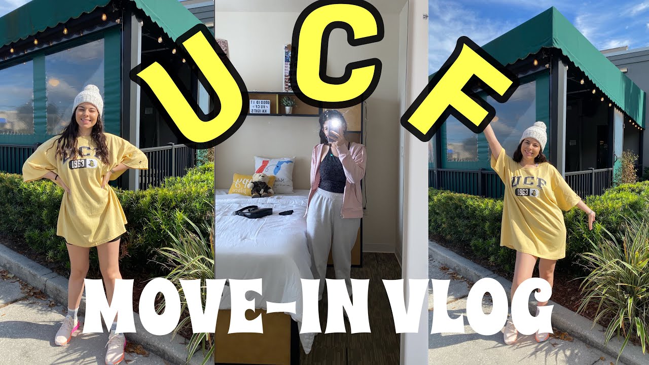 UCF COLLEGE MOVE-IN VLOG (SPRING 2021)