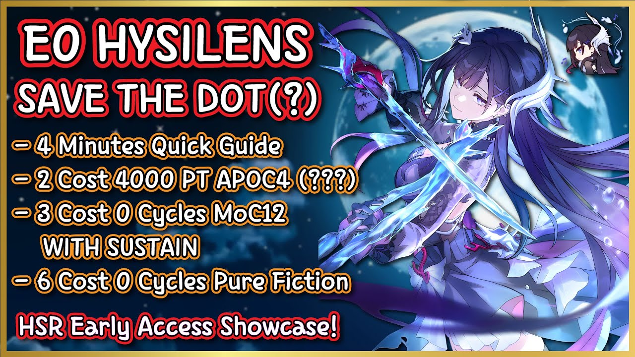 E0 Hysilens SAVE THE DOT! | 4 Minutes Guide | 2 Cost 4000pt APOC4 | 3 Cost 0 Cycles MoC12 c Sustain!
