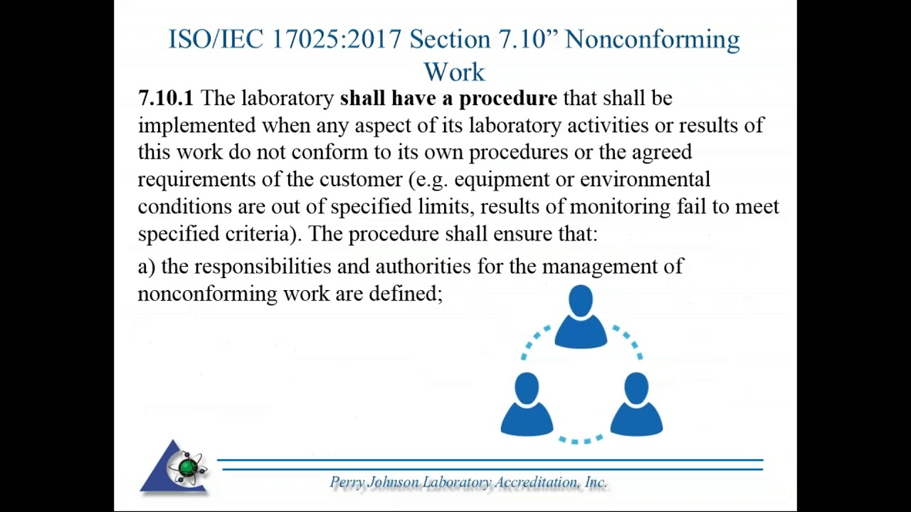 ISO/IEC 17025:2017 - Section 7.10 