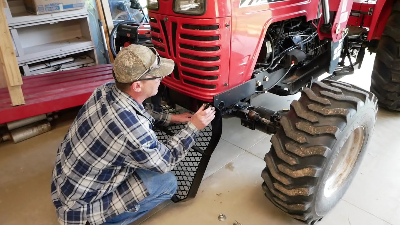 The MOD Every Tractor NEEDS - Expanded Metal Grill/Brush Guard