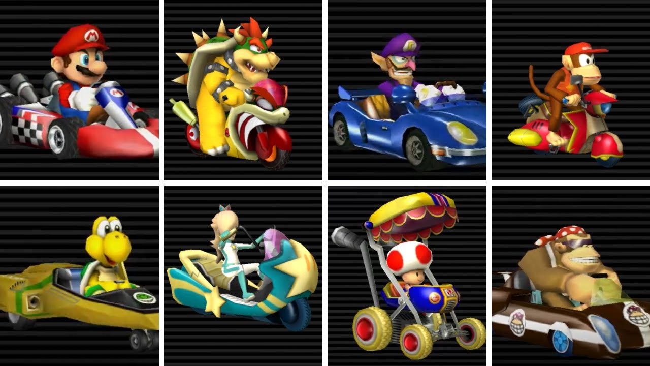 Mario Kart Wii - All Vehicles Unlocked