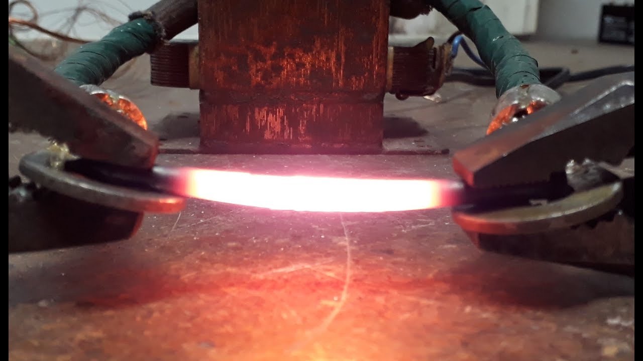 Soldadora de punto casera con transformador de microondas, Revisión Recalibrando