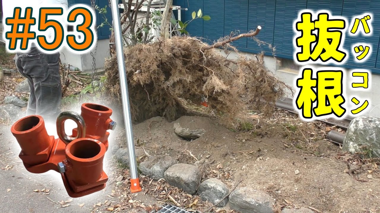 [DIY#53] 抜根の強い味方「三脚ヘッド」の使い方解説