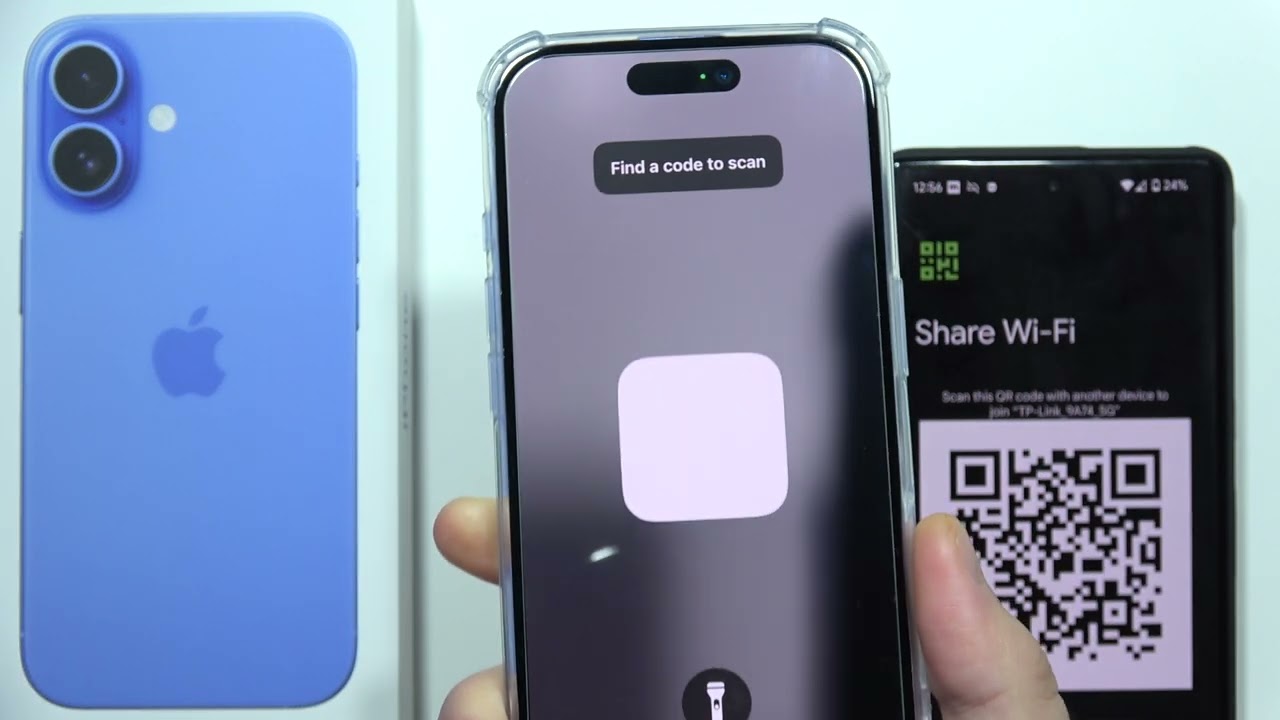 iPhone 16: Jak połączyć się z siecią Wi-Fi za pomocą kodu QR