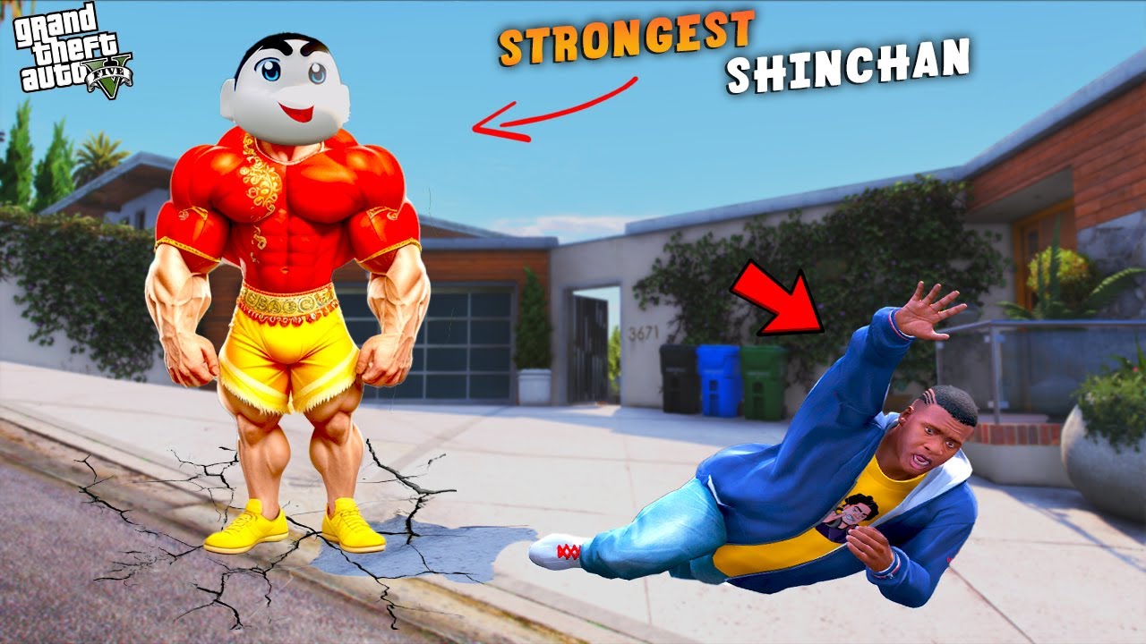 Shinchan Become Strongest Shinchan By Franklin's Mistake In GTA 5 | Paradox FTW