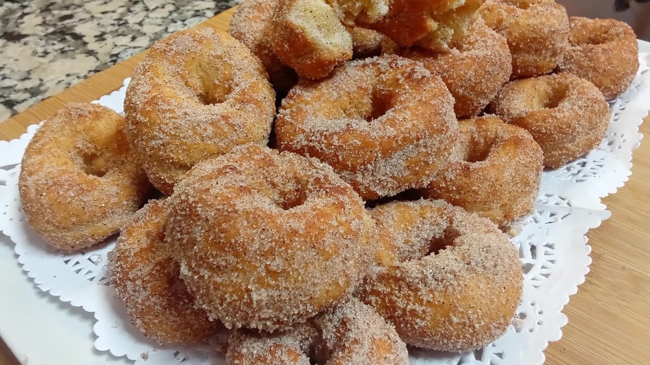 ROSQUILLAS DE AZUCAR CASERAS, quedan súper blanditas y esponjosas , la receta que estabas buscando😋
