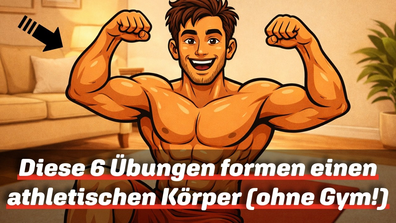 6 &Uuml;bungen, die deinen ganzen K&ouml;rper athletischer machen (ohne Fitnessstudio!)