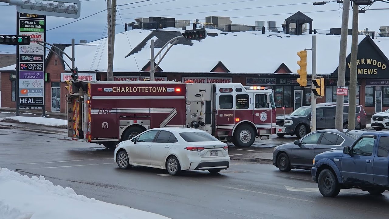 Charlottetown Engine 1 Responding 