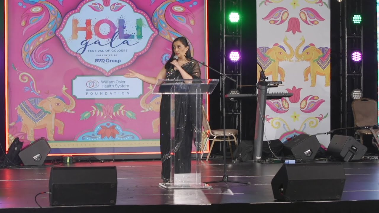 MC Amin Dhillon Hosts Holi Gala 2025: $1.24 million Raised for Brampton's Second Hospital