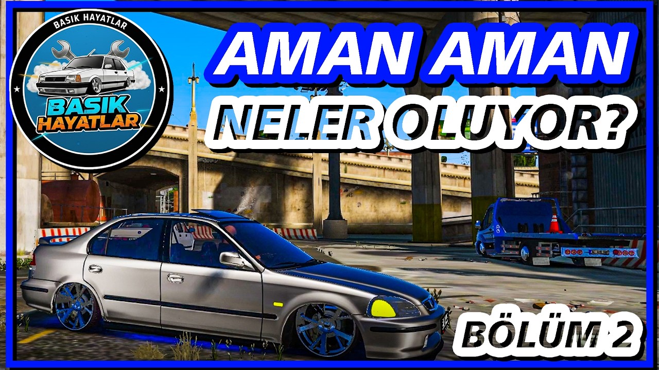 #BASIKHAYATLAR - GTA 5 - GERÇEK HAYAT - AMAN AMAN NELER OLUYOR? - BÖLÜM 2