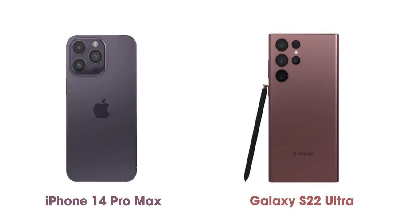 Apple iPhone 14 Pro Max vs Samsung Galaxy S22 Ultra | NOAHTECH
