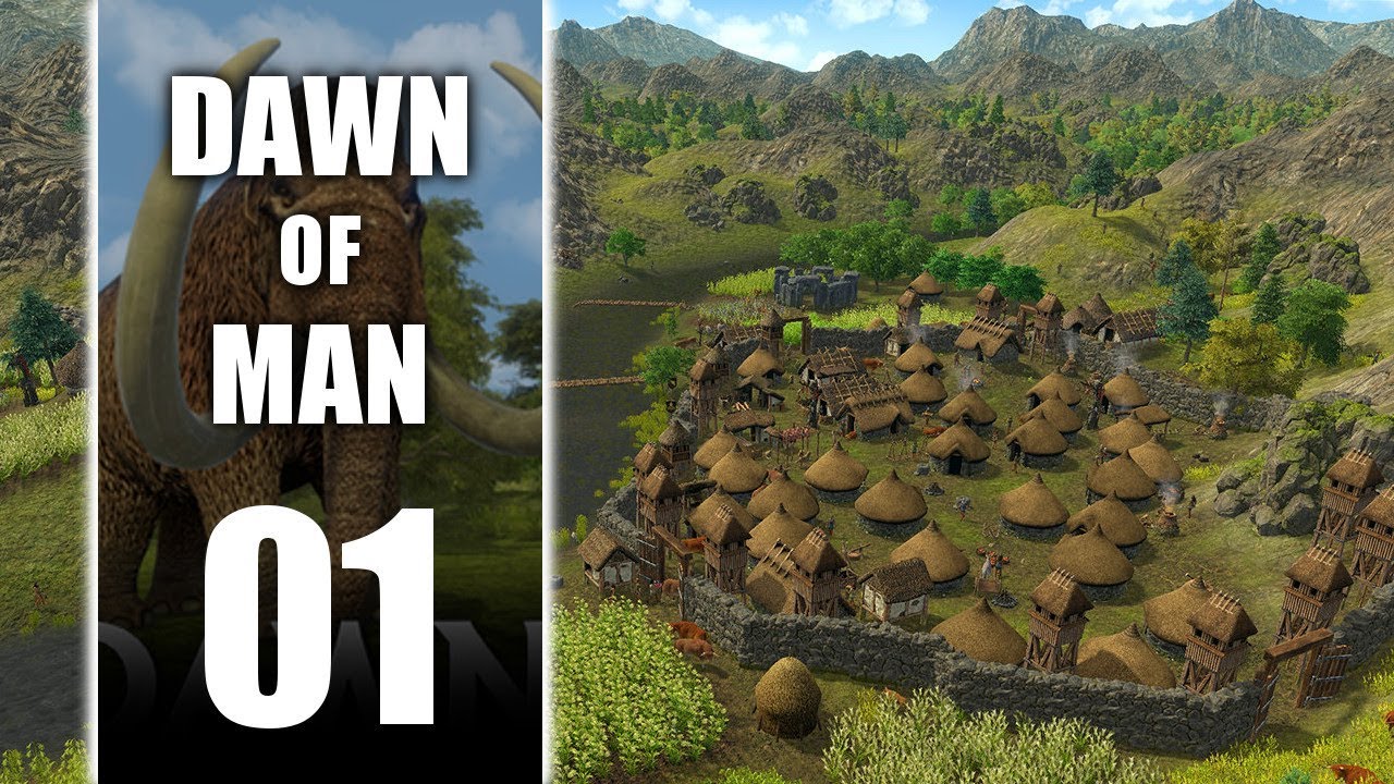 [FR] La Grande Tribu des Koinskran - DAWN OF MAN 01 gameplay let's play PC