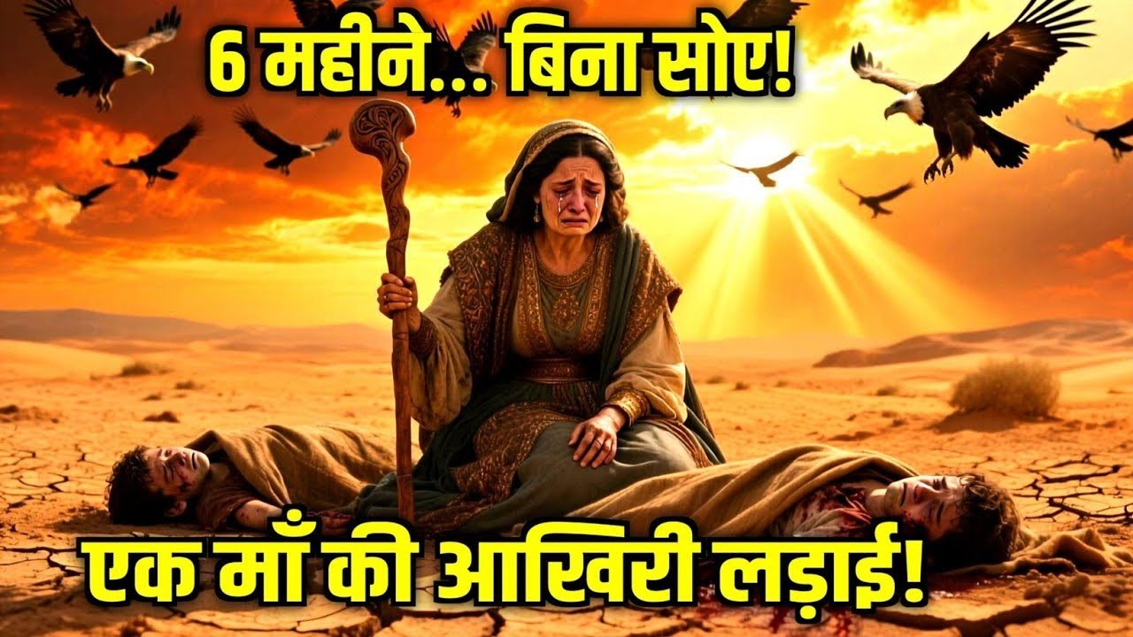 6 महीने… रिज़्पा ने अपने बेटों के शव की रक्षा की | सच्ची बाइबल की घटना