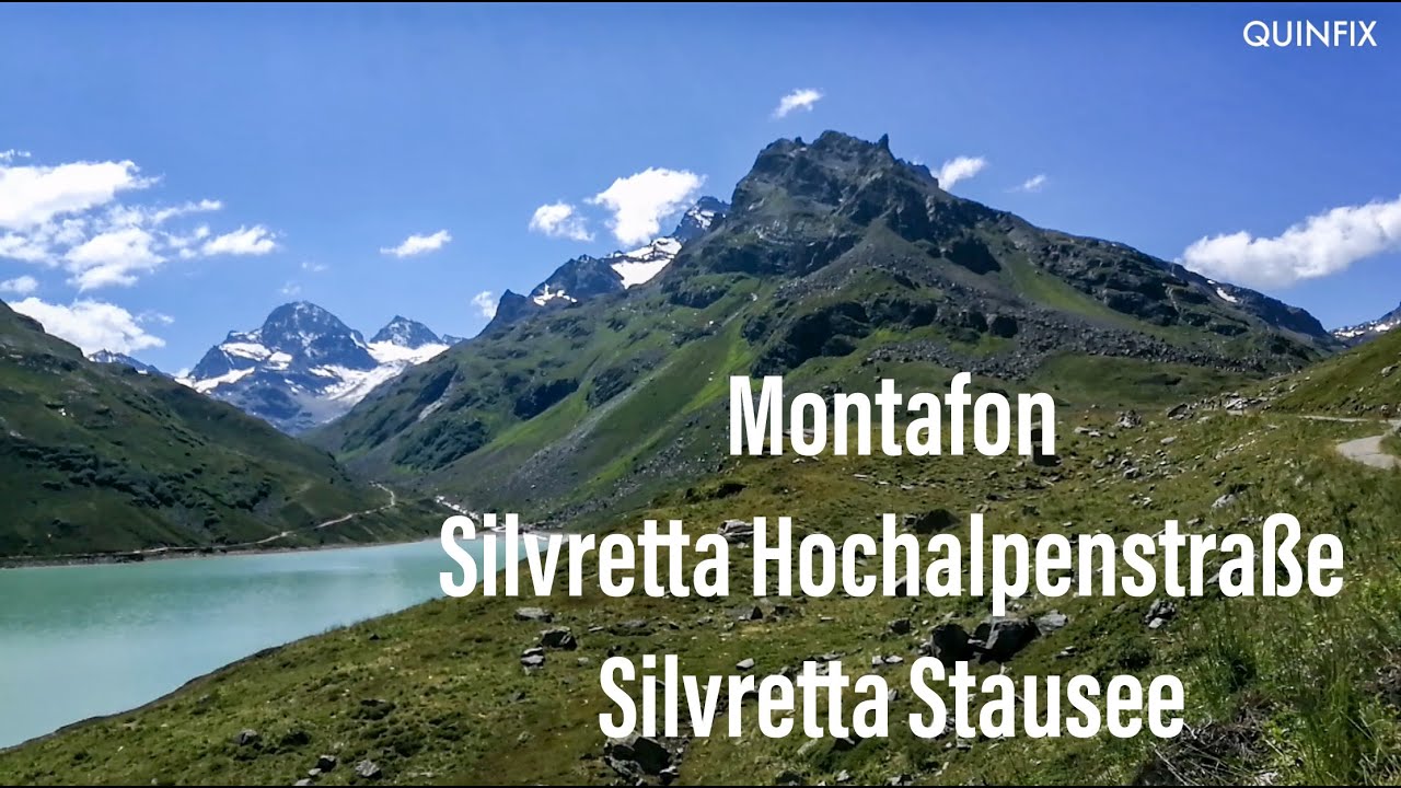 Montafon, Silvretta Hochalpenstraße und Silvretta Stausee, Video made with Huawei P10