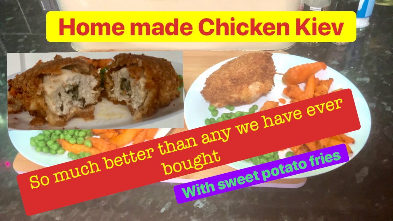Home made Chicken Kiev. air fryer
