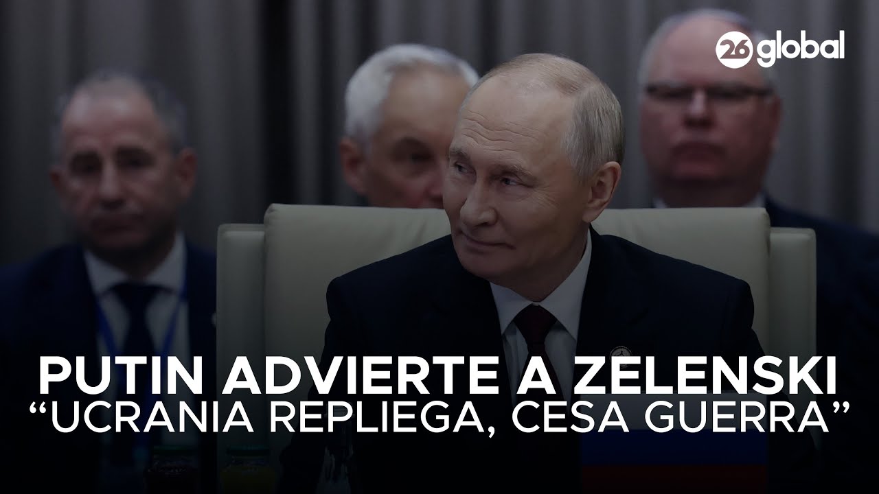 🇷🇺 RUSIA | Putin advierte a Zelenski: 