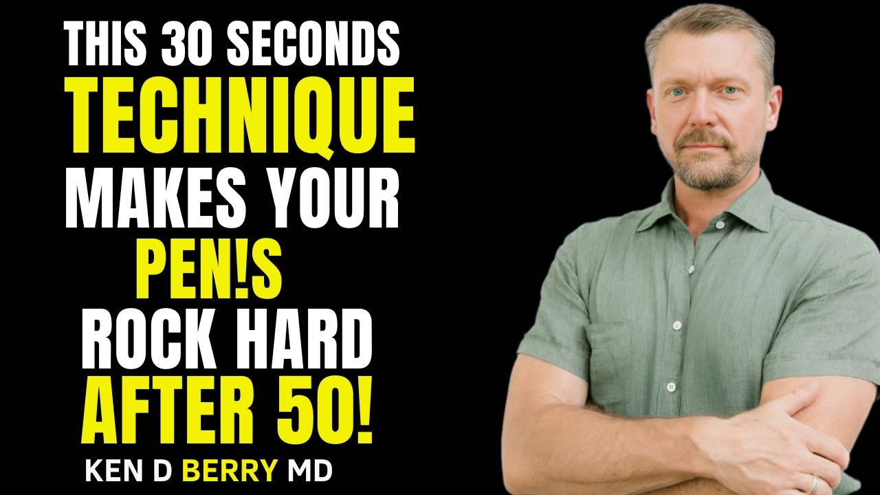 Urologist This 30 Second TRICK Works on the First Try Urologist Reveals:Best Speech By kenD berry