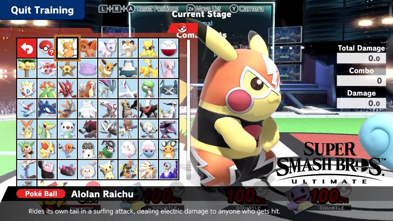 Super Smash Bros Ultimate All Pokeball Pokemon!