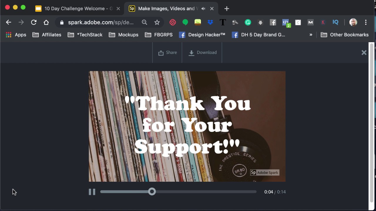 Adobe Spark Tutorial