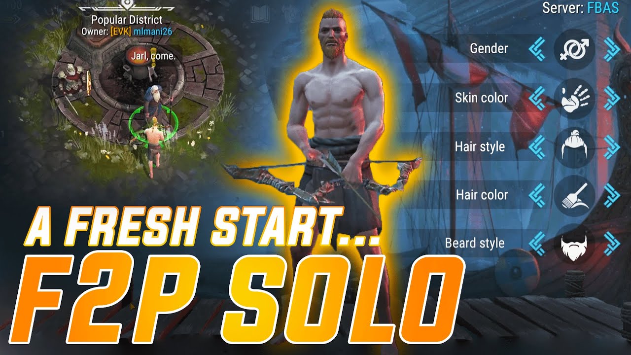 BEST START! F2P SOLO SERIES 3.0 is BACK Frostborn!