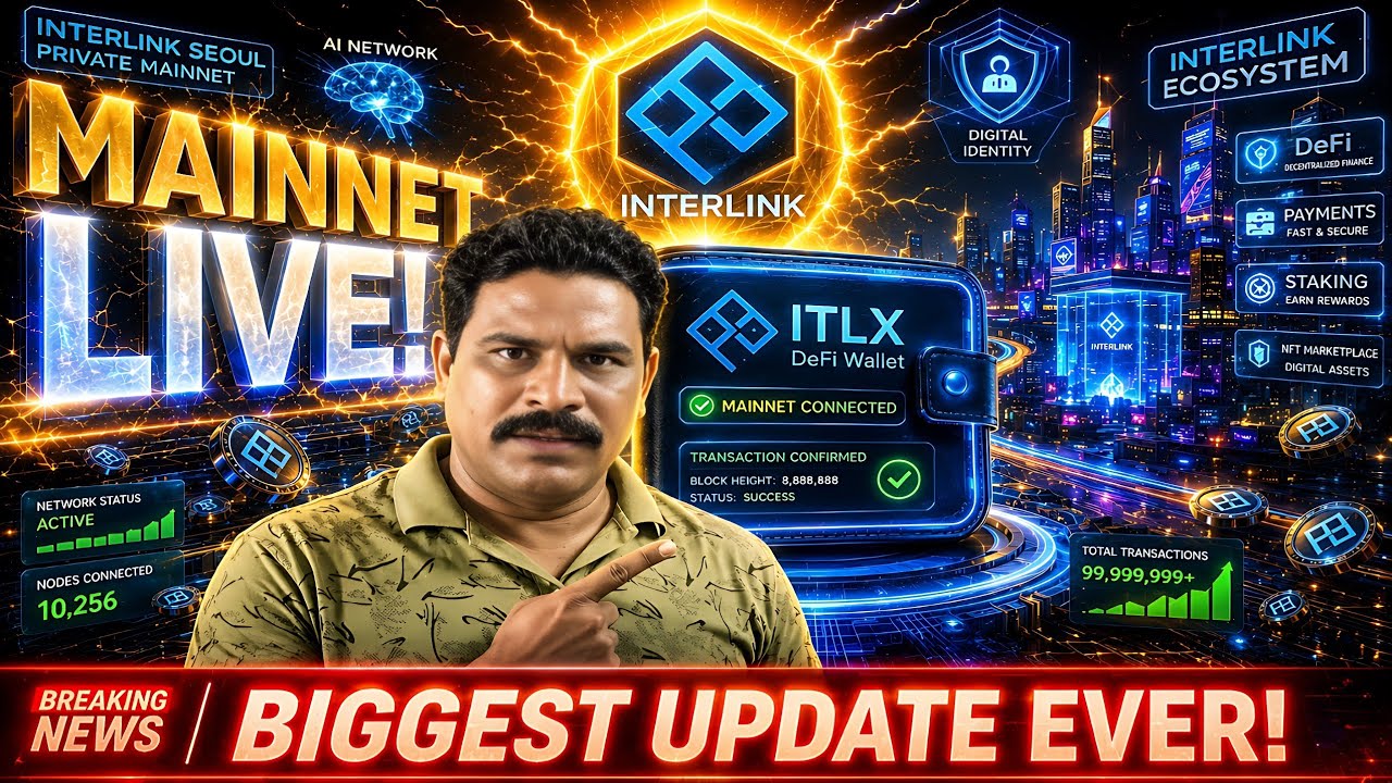 InterLink Seoul Private Mainnet LIVE 🚀| ITLX DeFi Wallet Integrated | Biggest InterLink Update Ever!