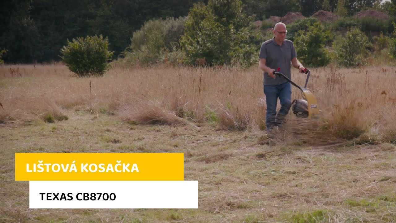 Benzínová lištová kosačka TEXAS CB8700