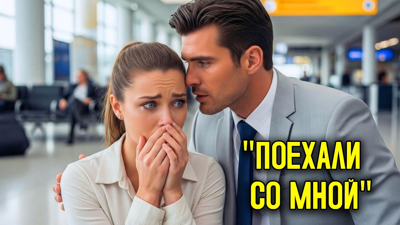 Её БРОСИЛИ в аэропорту, и МУЛЬТИМИЛЛИОНЕР прошептал ей «Полетели со мной и ЗАБУДЬ обо всём»