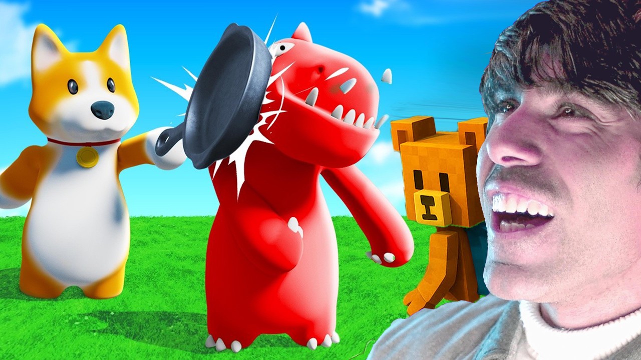 أول تجربة لنا في Party Animals! مهمات وضحك بدون رحمة 😂 حفلة الحيوانات