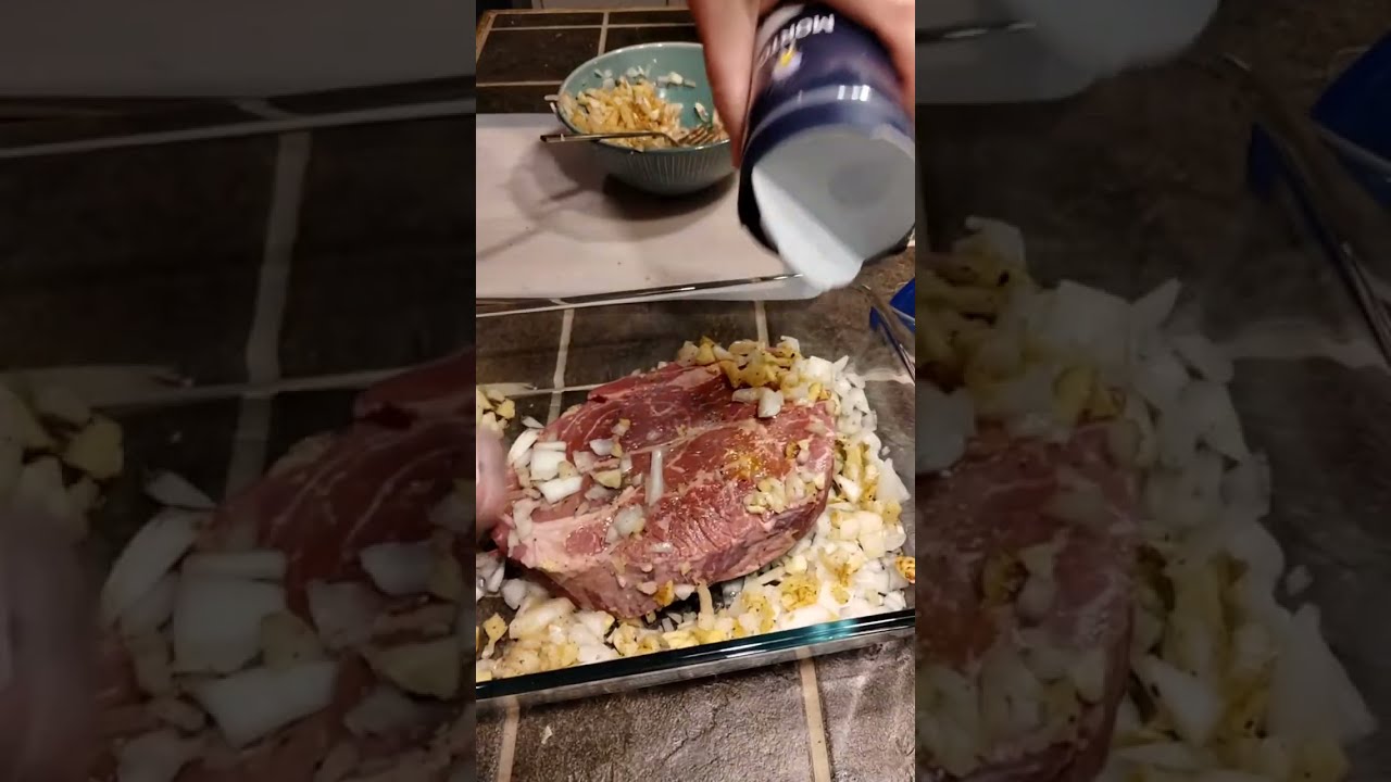 Braised Beef with Garlic - Also Pasta Time!