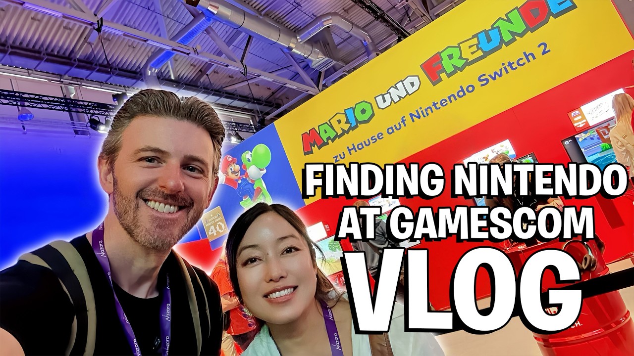 Hunting Down EVERY Switch 2 Game at Gamescom 2026 (Vlog)