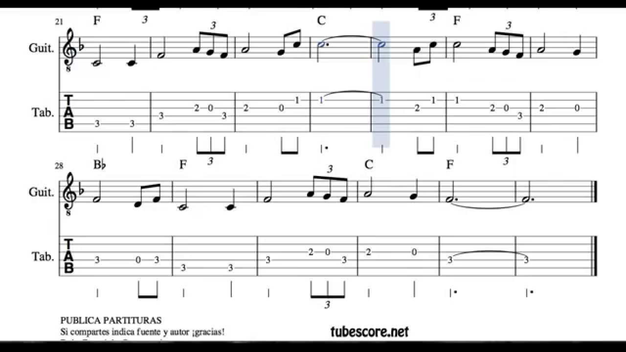 Amazing Grace Tabs Sheet Music for Guitar in F Major with Chords Sublime Gracia Tabs