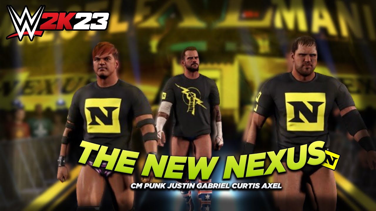 WWE 2K23 THE NEXUS w/Graphics Pack | New WWE 2K23 Mods
