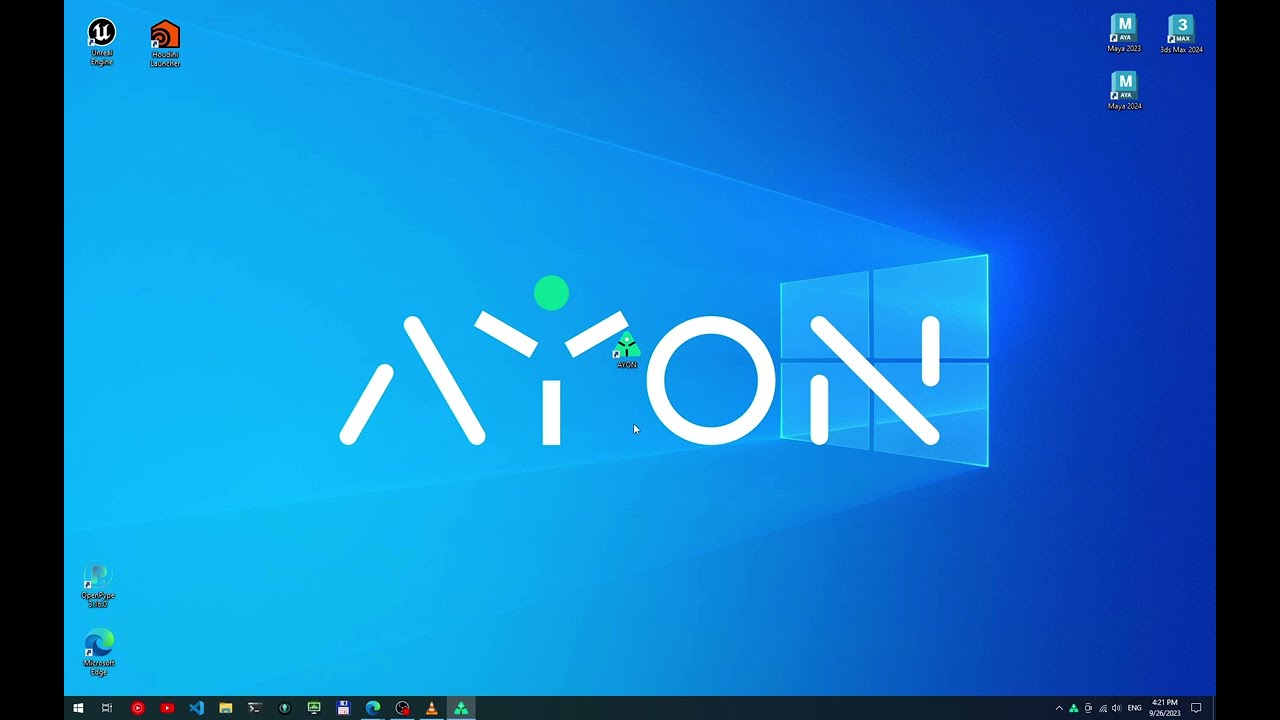 Maya Launcher with AYON