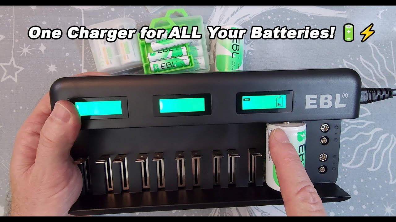 Charge Every Battery You Own! EBL 12+2 Bay Universal Charger Review