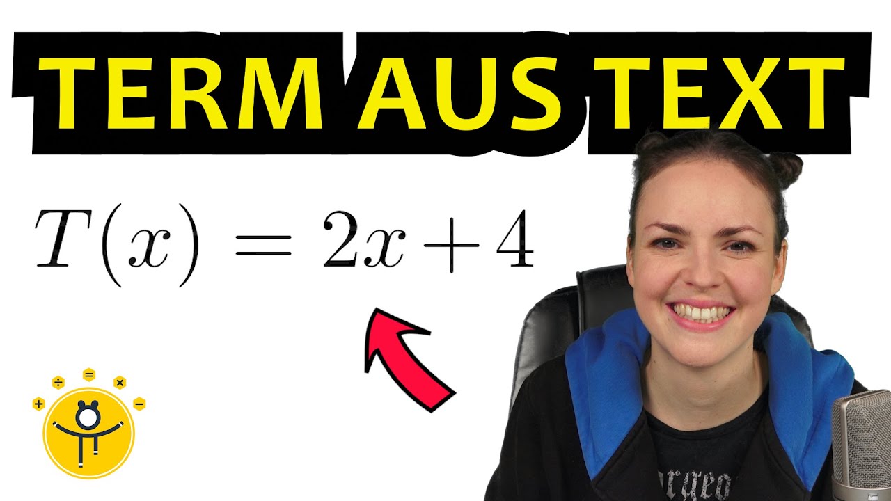 Textaufgaben TERME – Term mit Variablen aufstellen aus Text