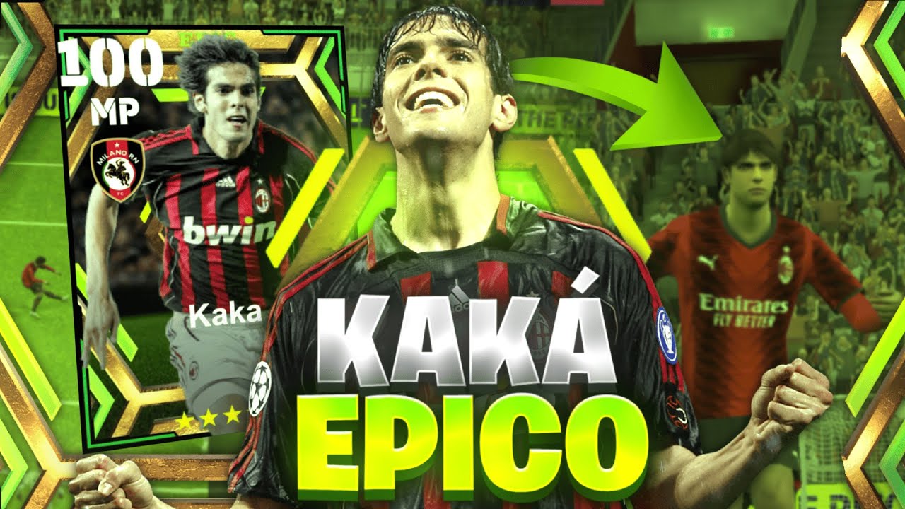 Asi juega el MEJOR JUGADOR DE HUECOS 🤯⚽ *Kak&aacute; &Eacute;pico de 100* | EFOOTBALL 2023 Mobile