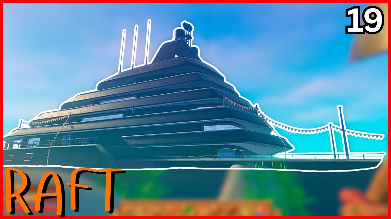 Cruise Ship Secrets Revealed! Lets Play Raft (Part #19)