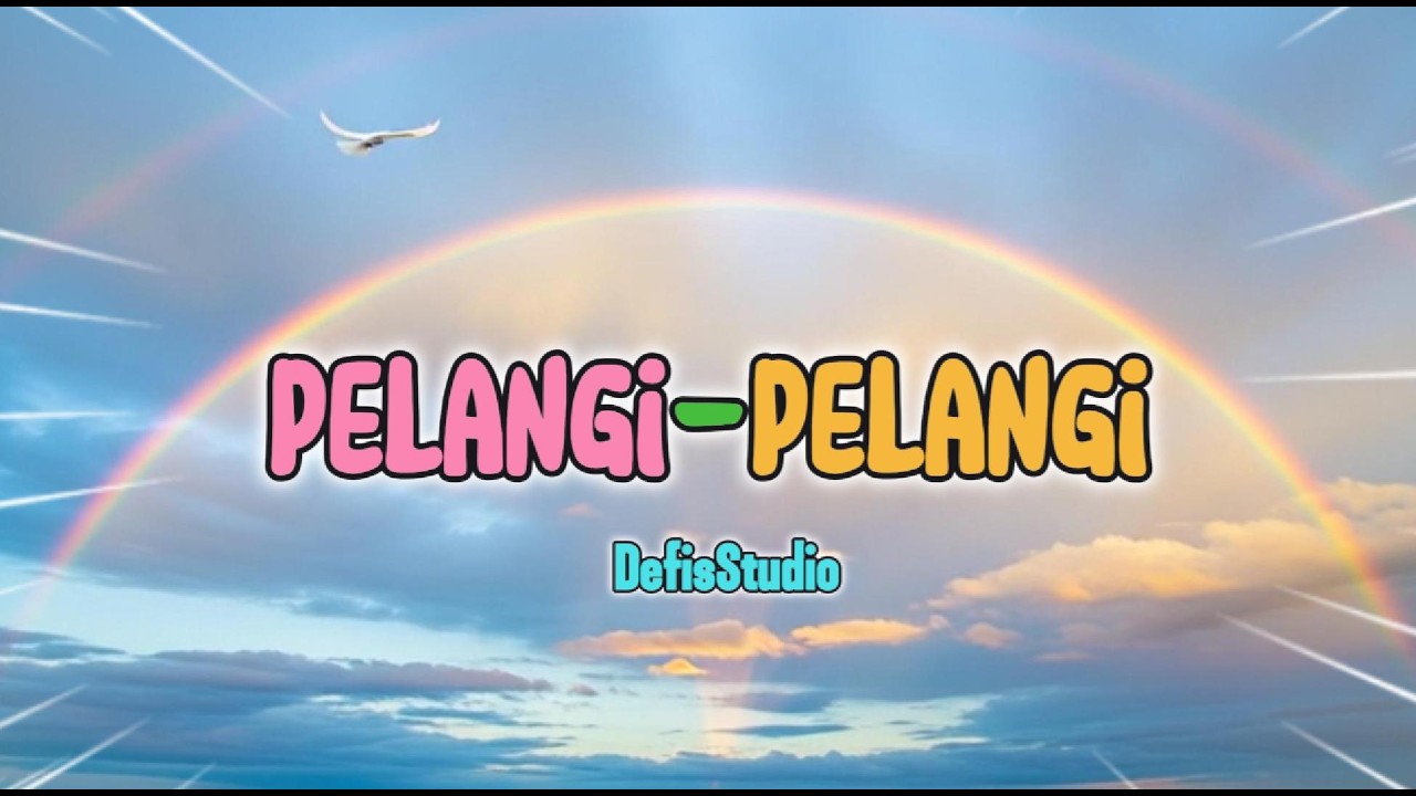 Pelangi-Pelangi 🌈 | Lagu Anak Ceria | Animasi Lembut & Menenangkan