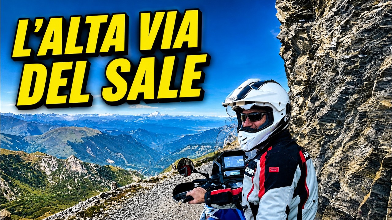 L'Alta Via Del Sale in Moto - panorami mozzafiato e avventura su Due Ruote